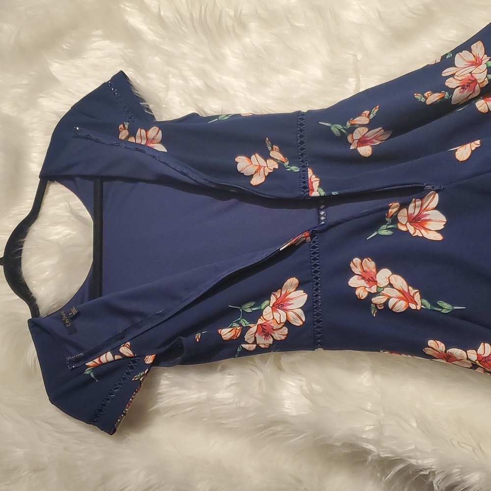 🌺🌺 City Studio Dress, floral and fun, Sz 7 Juniors - Picture 11 of 14